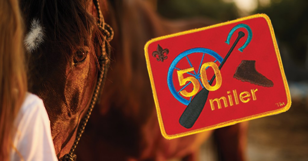 Ask the Expert: Can you earn the 50-Miler Award on horseback?