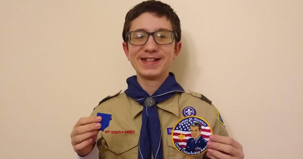 How your Scouts can earn the James M. Stewart Good Citizenship Award