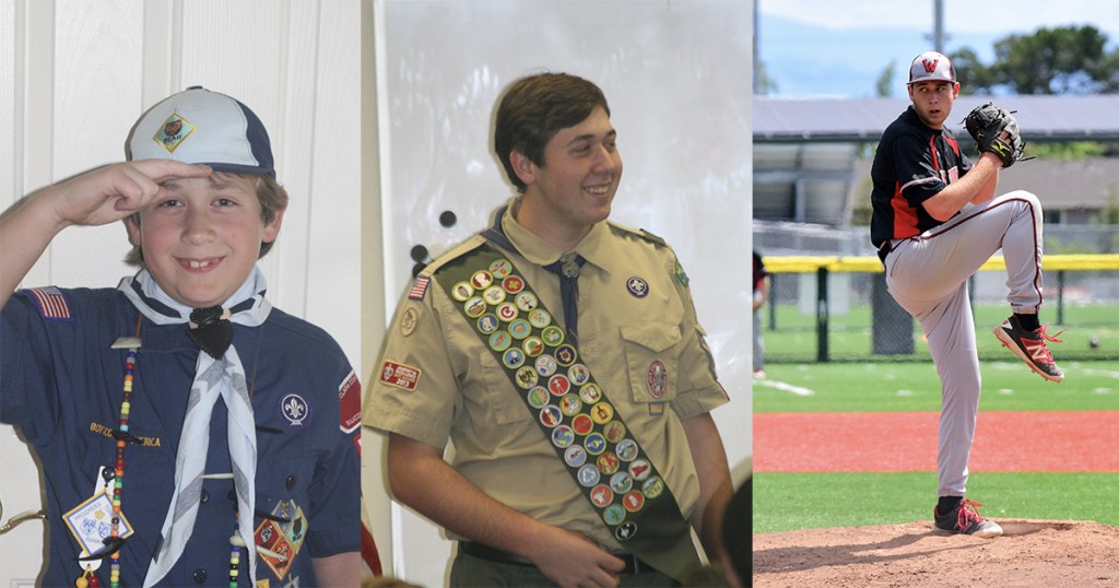 School, sports, Scouts — here’s how this pro baseball player and Eagle Scout did it all