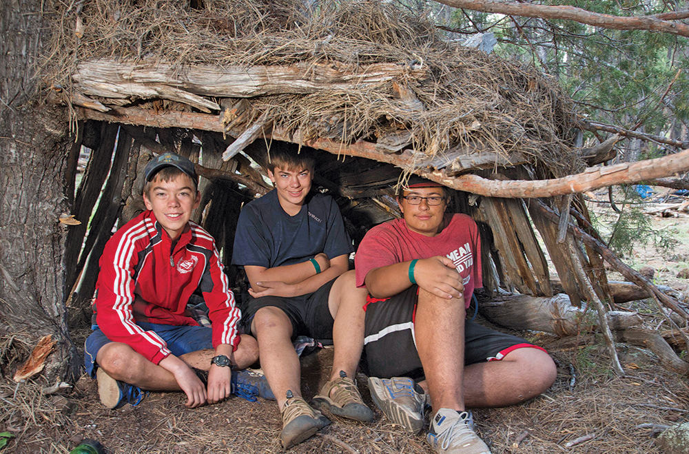From the Scouting magazine archives: Building an emergency shelter