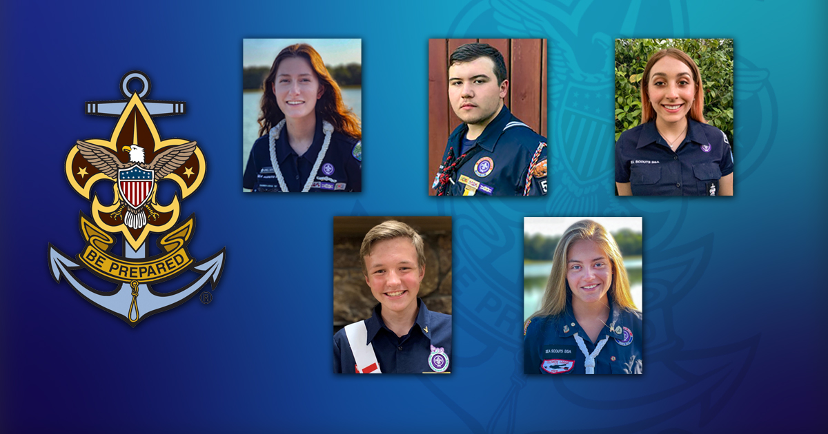 Meet this year’s national Sea Scout quarterdeck