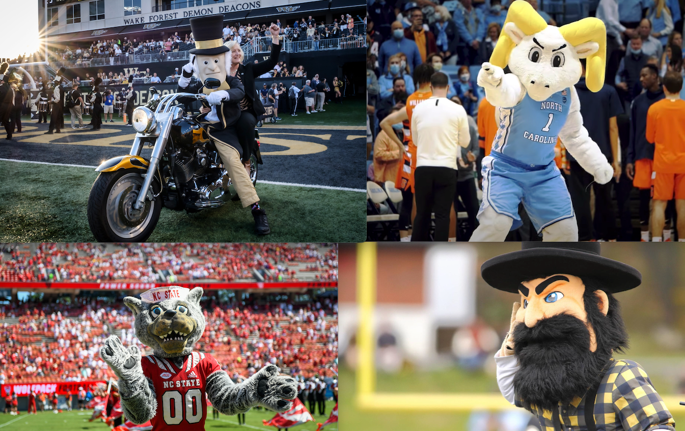 Guess what these college mascots all have in common?