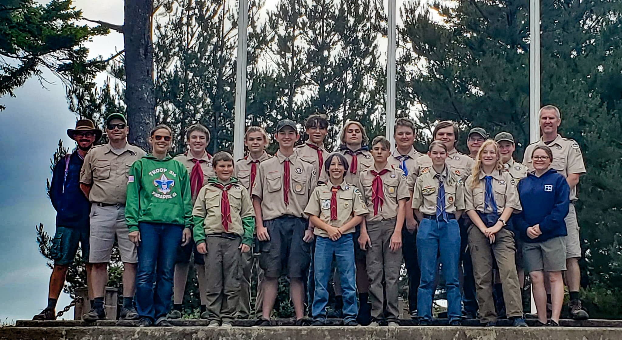 Troop 316 in Paradise, California, stays strong four years after deadly fire